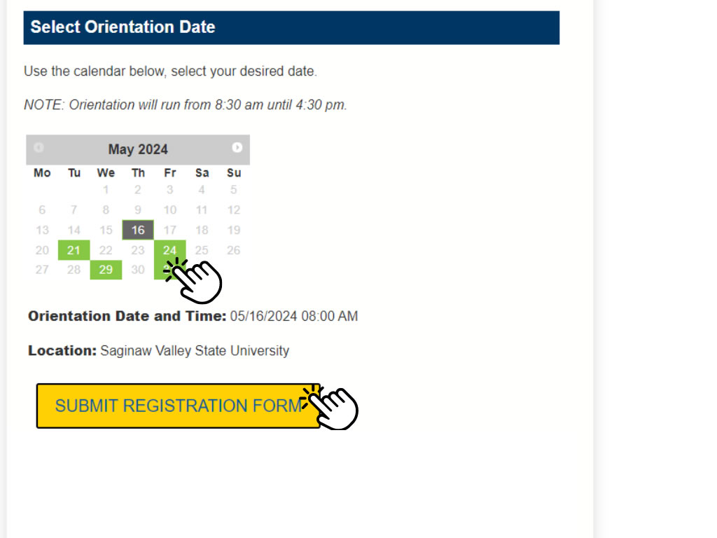 F1 Portal Screen instructions 2
